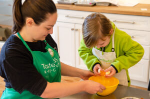 Boy Cracking Egg w  Help 300x199