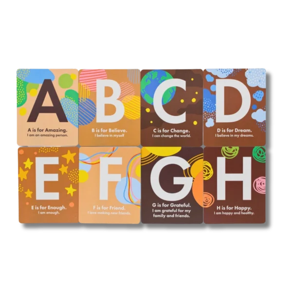 Alphabet Affirmation Flashcards